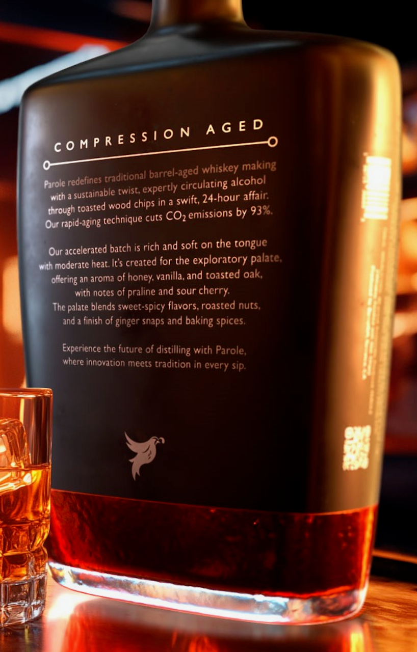 Parole Early Release Whiskey 750ml