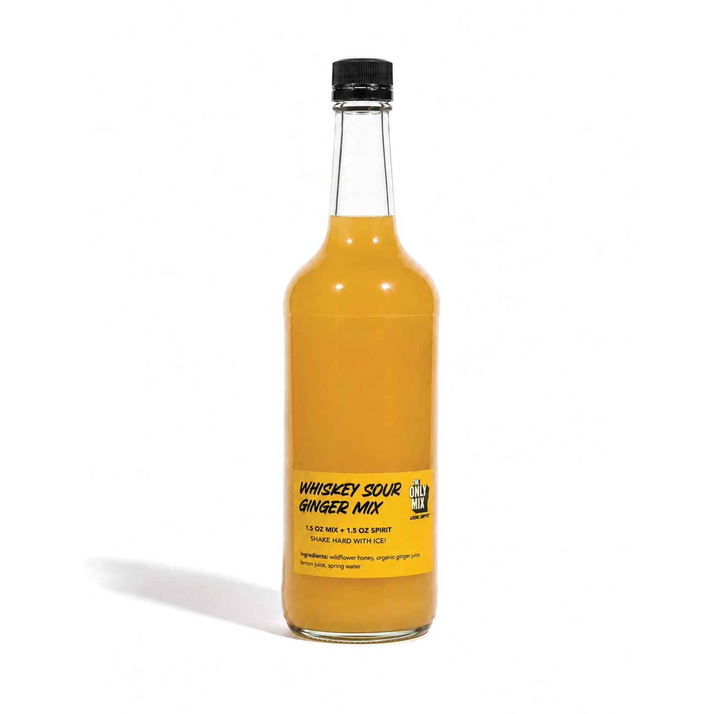 The Only Mix LS Whiskey Sour Ginger Mix 1L [6-bottle half case]