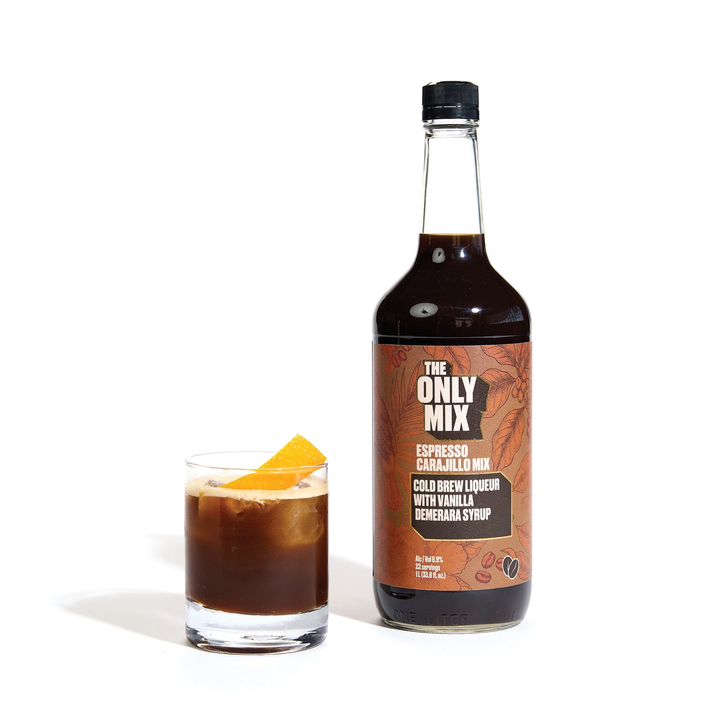 The Only Mix Espresso Carajillo Mix 1L [6-bottle case]