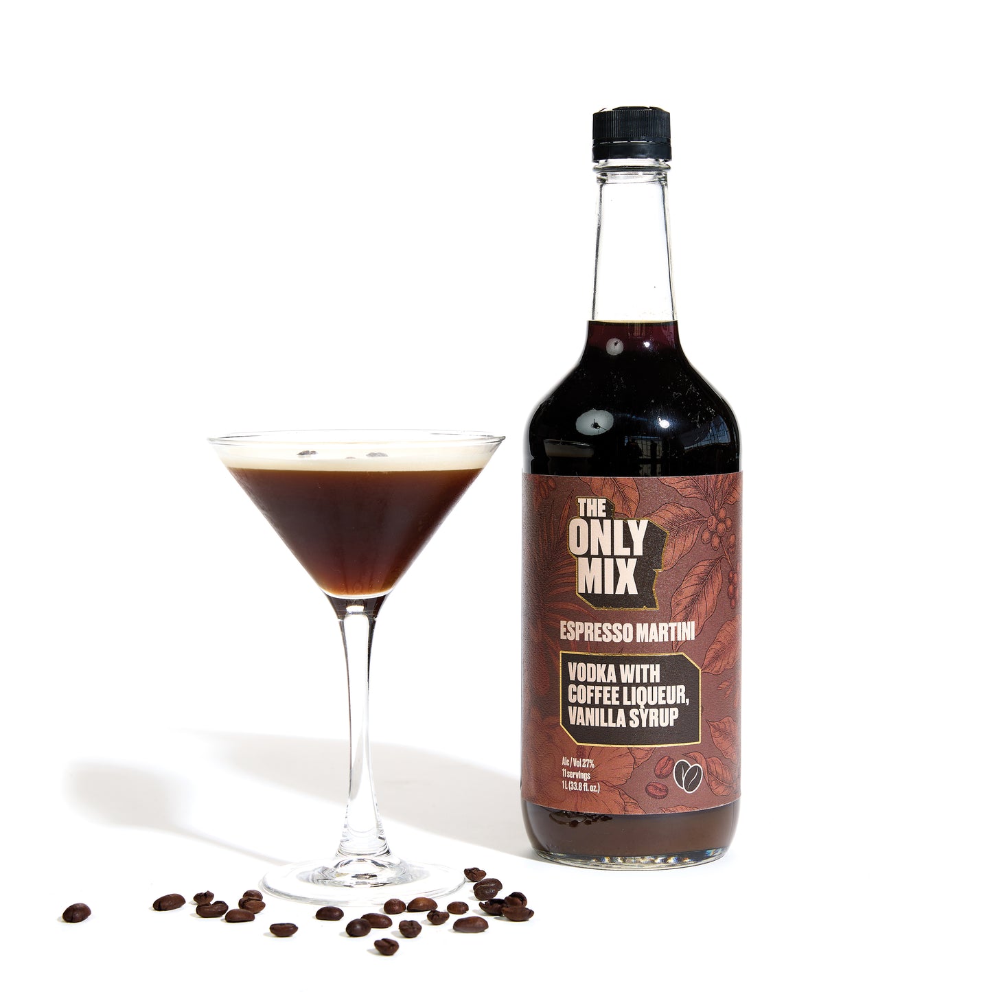 The Only Mix Espresso Martini 1L [6-bottle case]